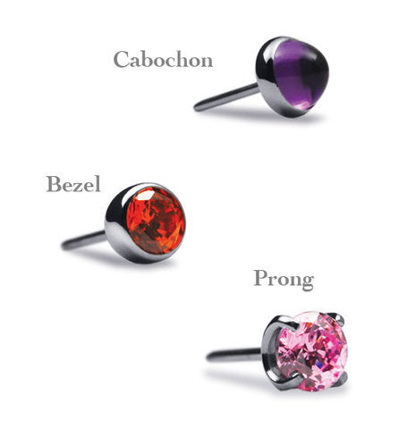 #03 16g Pressure Fit Gem Ends